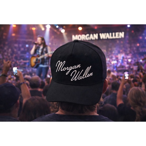 Morgan Wallen This Bar Hat Black Otto Snapback Country Music Cap - Picture 5 of 7